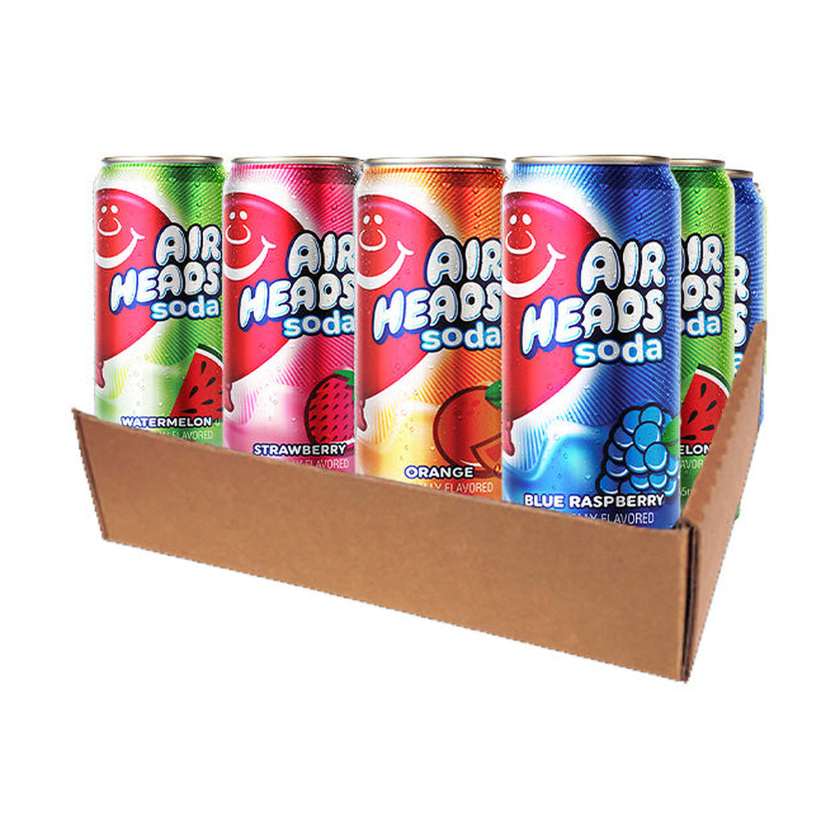 Airheads Soda 12 oz, 12 Pack