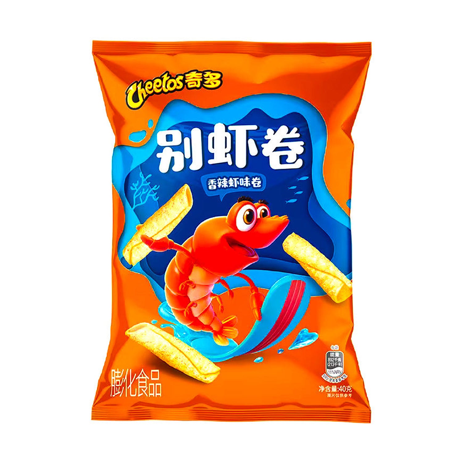 Cheetos Spicy Shrimp Rolls