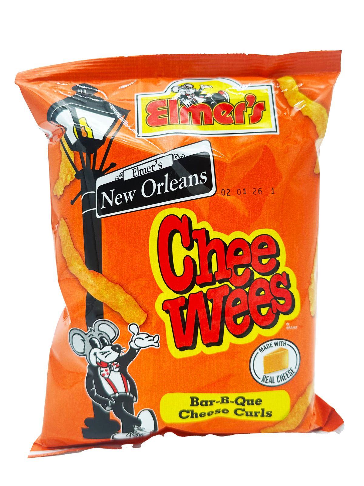 Elmer's Chee Wees BBQ Cheese Curls