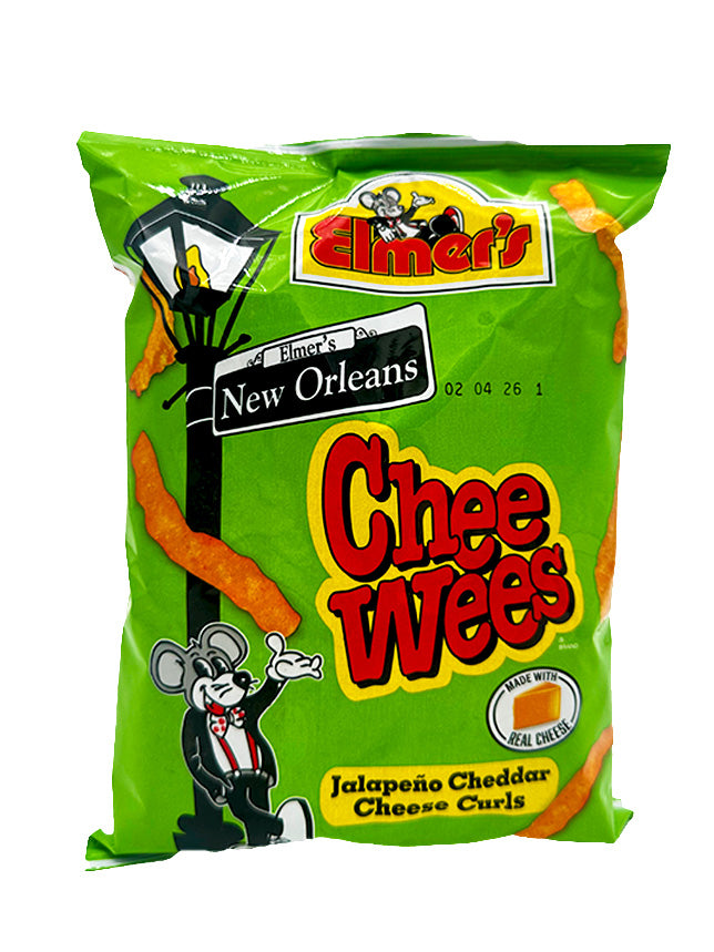 Elmer's Chee Wees Jalapeno Cheddar Curls
