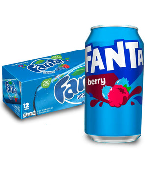 Fanta Berry 12 oz, 12 Pack