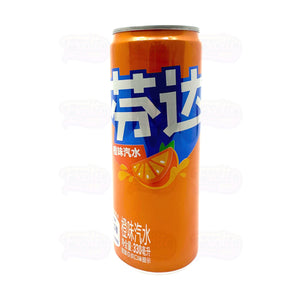 Fanta Orange China 330 mL Can Case