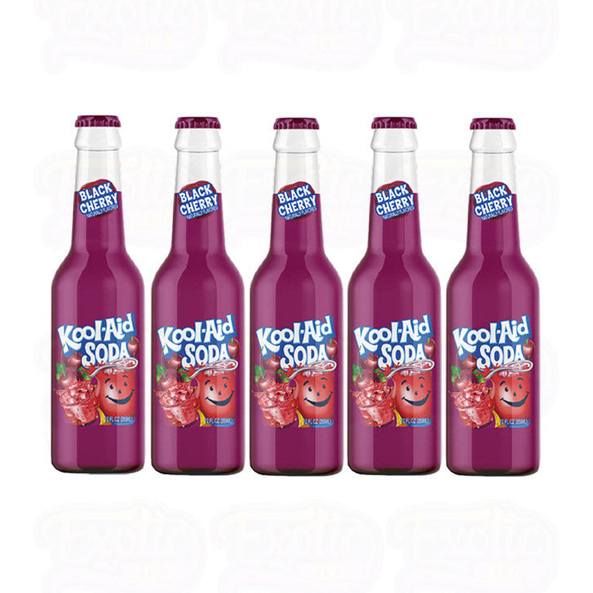 Kool Aid Black Cherry 12 oz, 5 Pack