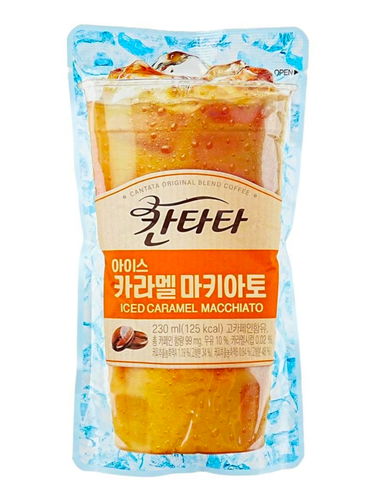 LOTTE Cantata Iced Caramel Macchiato