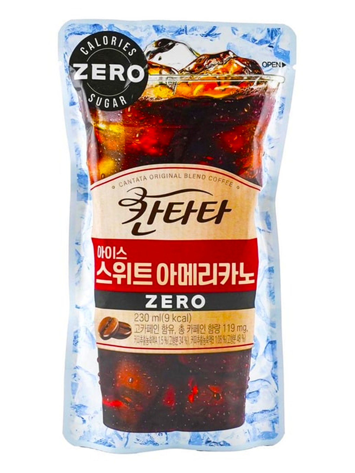 LOTTE Cantata Iced Sweet Americano