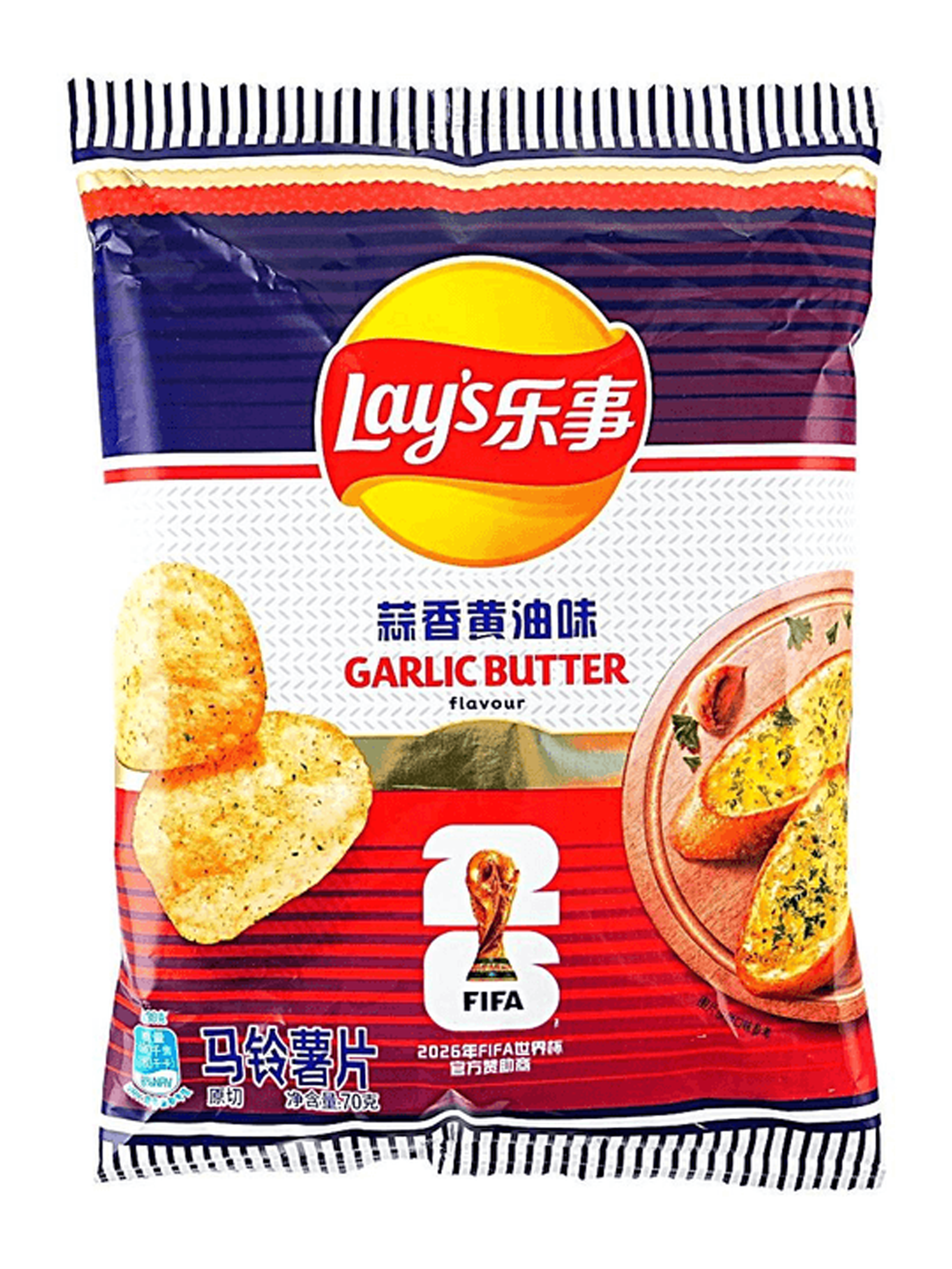 Lay's World Cup Unlimited French Garlic Butter