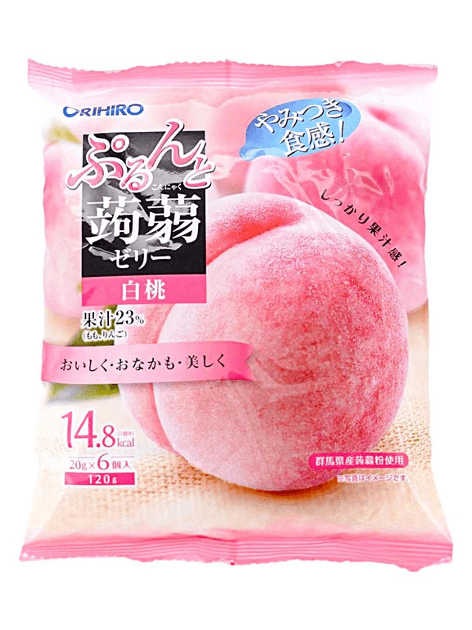ORIHIRO Konjac Peach Jelly