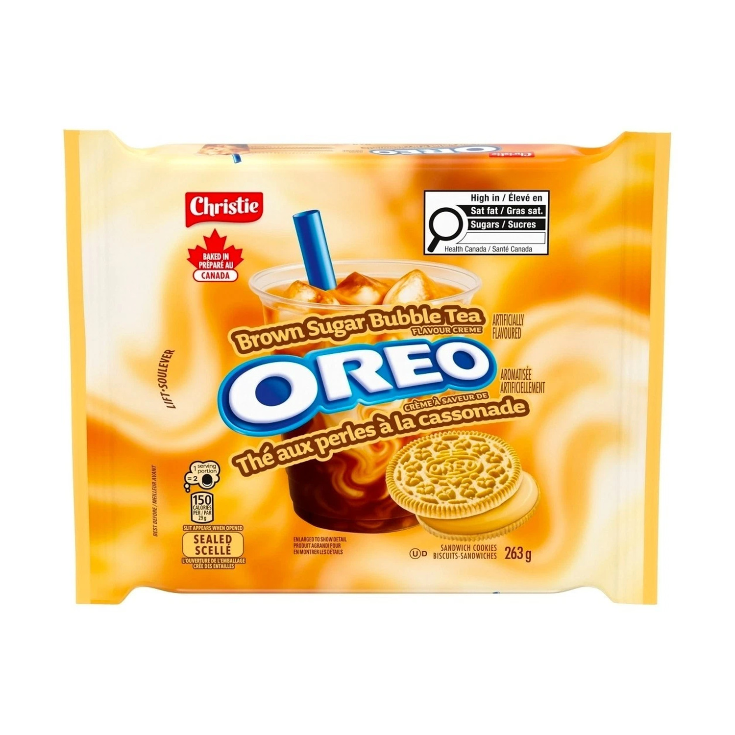 Oreo Brown Sugar Bubble Tea