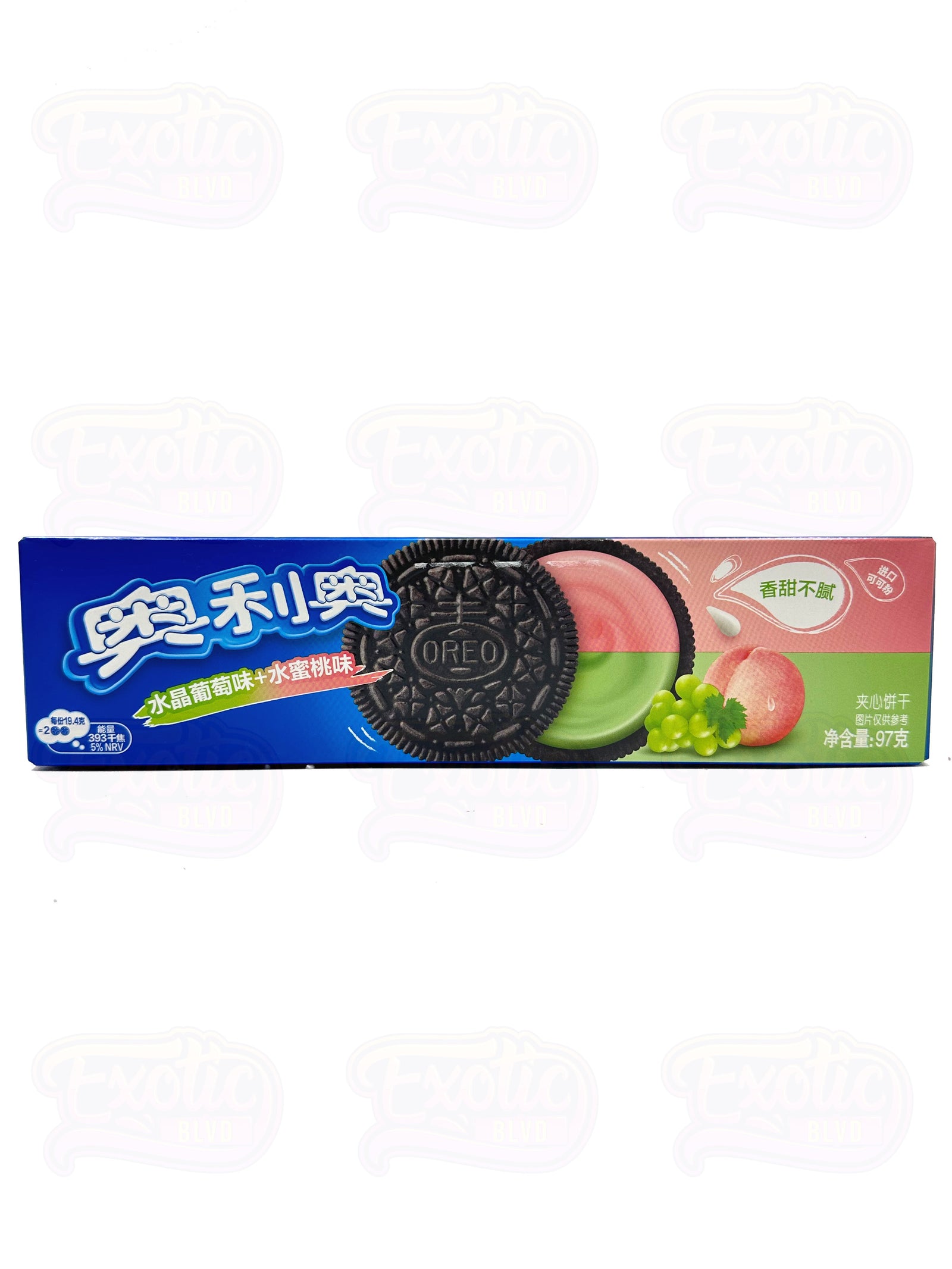 Oreo Crystal Grape Peach