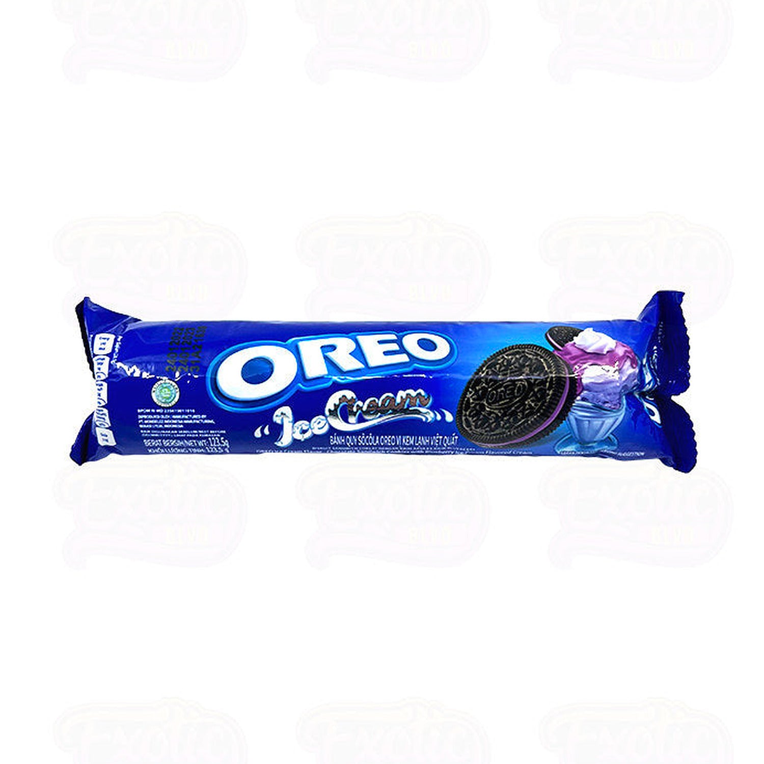 Oreo Blueberry Ice Cream