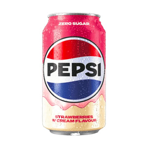 Pepsi Strawberry Milkshake Zero Sugar