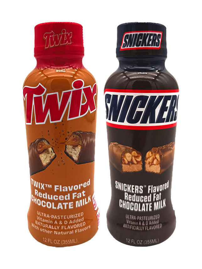 Snickers & Twix Chocolate Milk Variety Pack