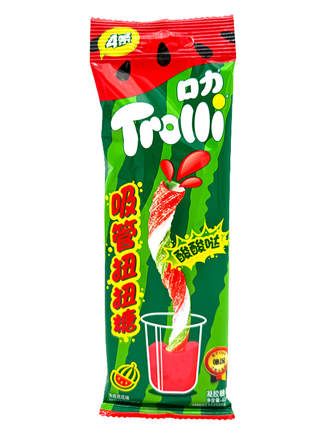 Trolli Watermelon Twisty Straws