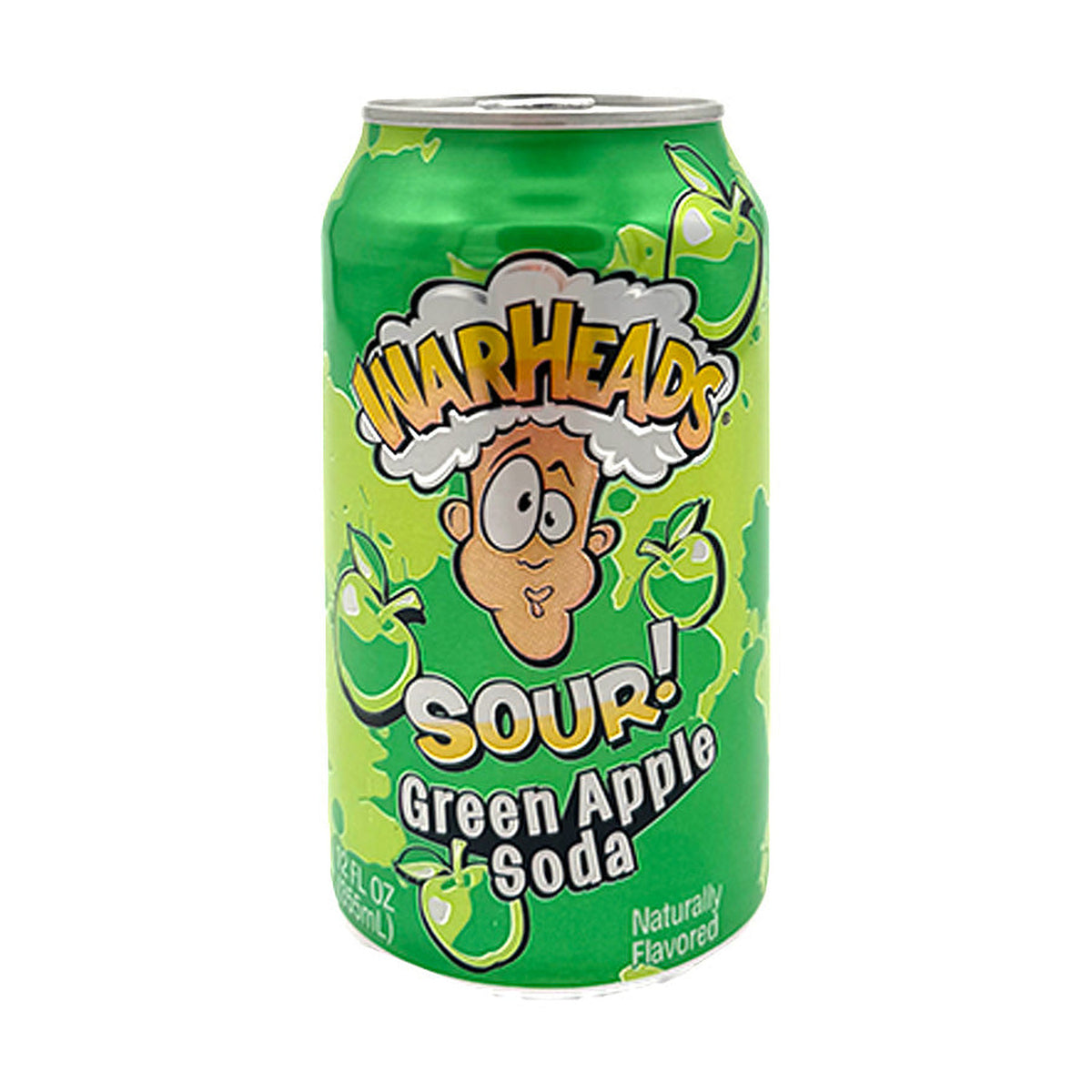 Warheads Sour Green Apple Soda