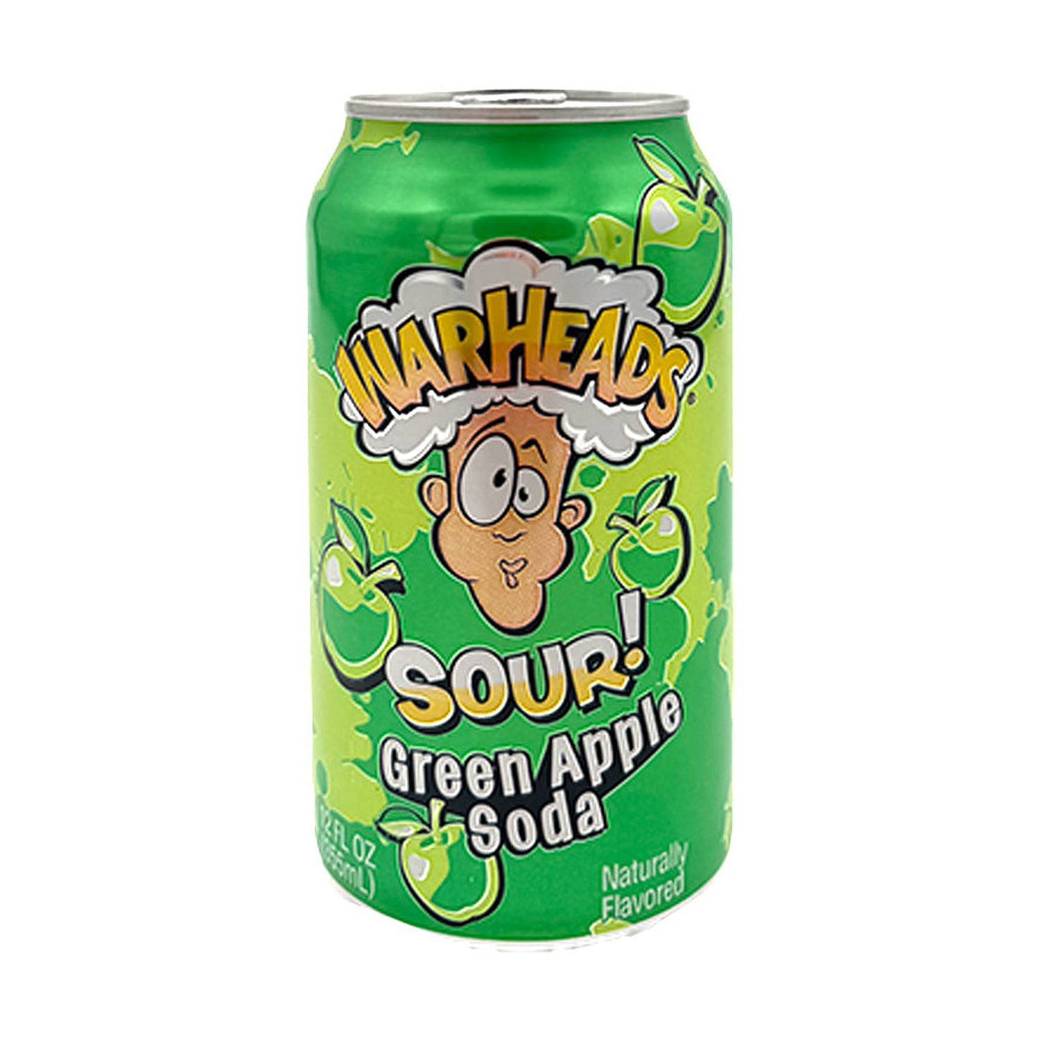 Warheads Sour Green Apple Soda