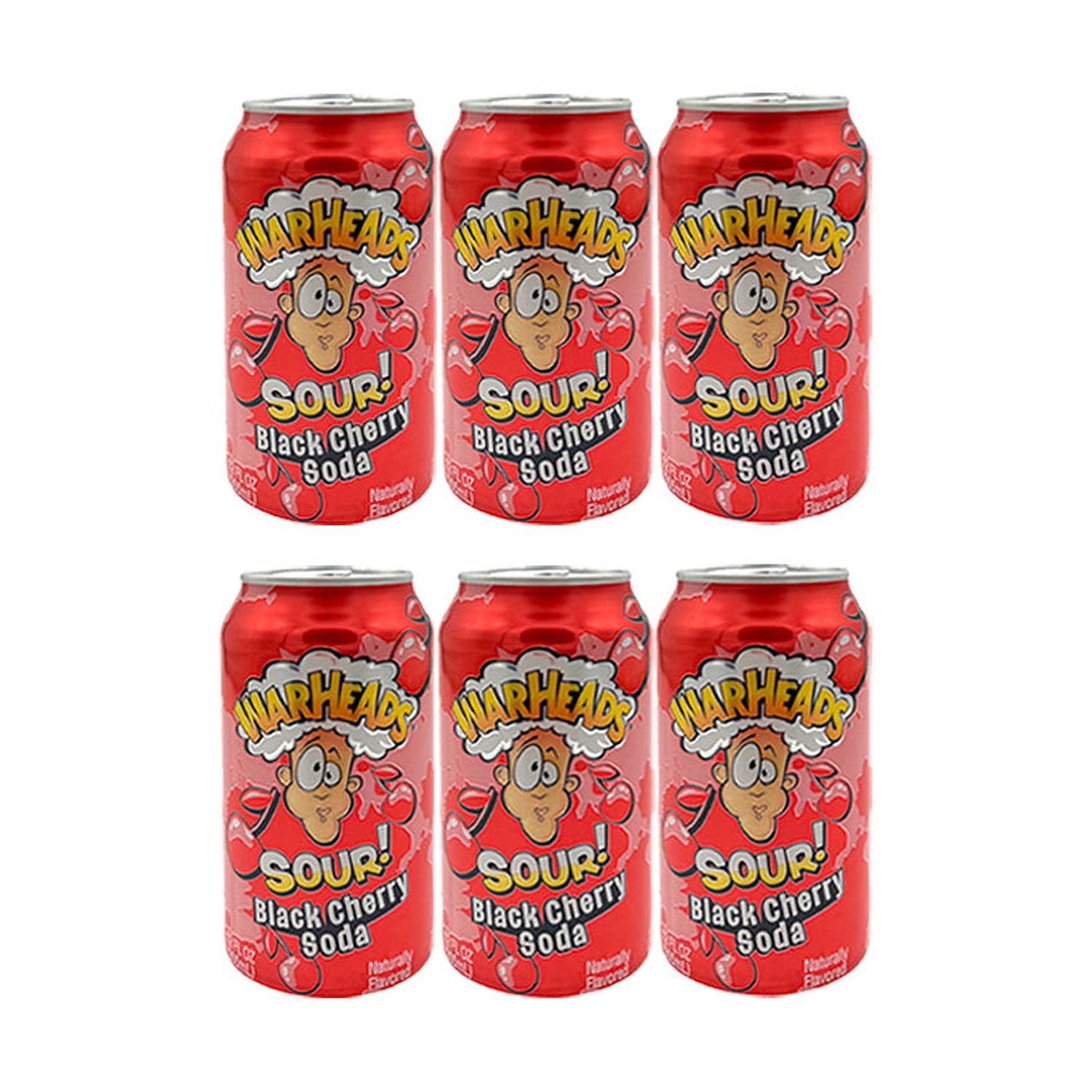 Warheads Sour Soda 12 oz Case