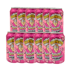 Warheads Sour Soda 12 oz Case
