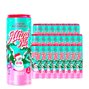 Alani Nu Energy Drink Winter Wonderland 12 oz Case 24 Pack