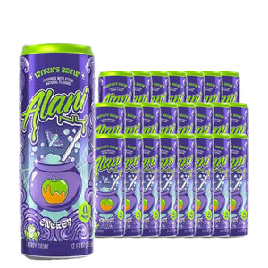 Alani Nu Energy Drink Witch's Brew 12 oz Case 24 Pack