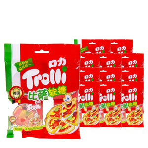 Trolli Pizza Gummies 68 g / 2.4 oz case of 12 bags