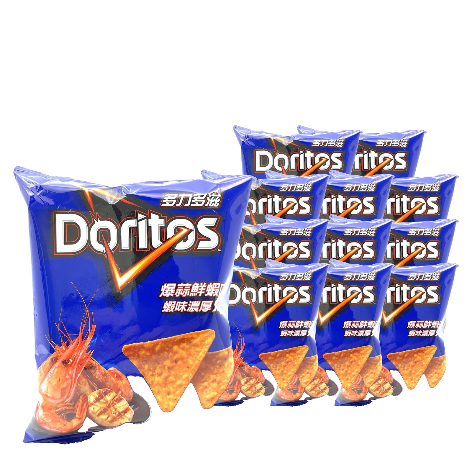 Doritos Garlic Shrimp 40 g Case, 12 pack