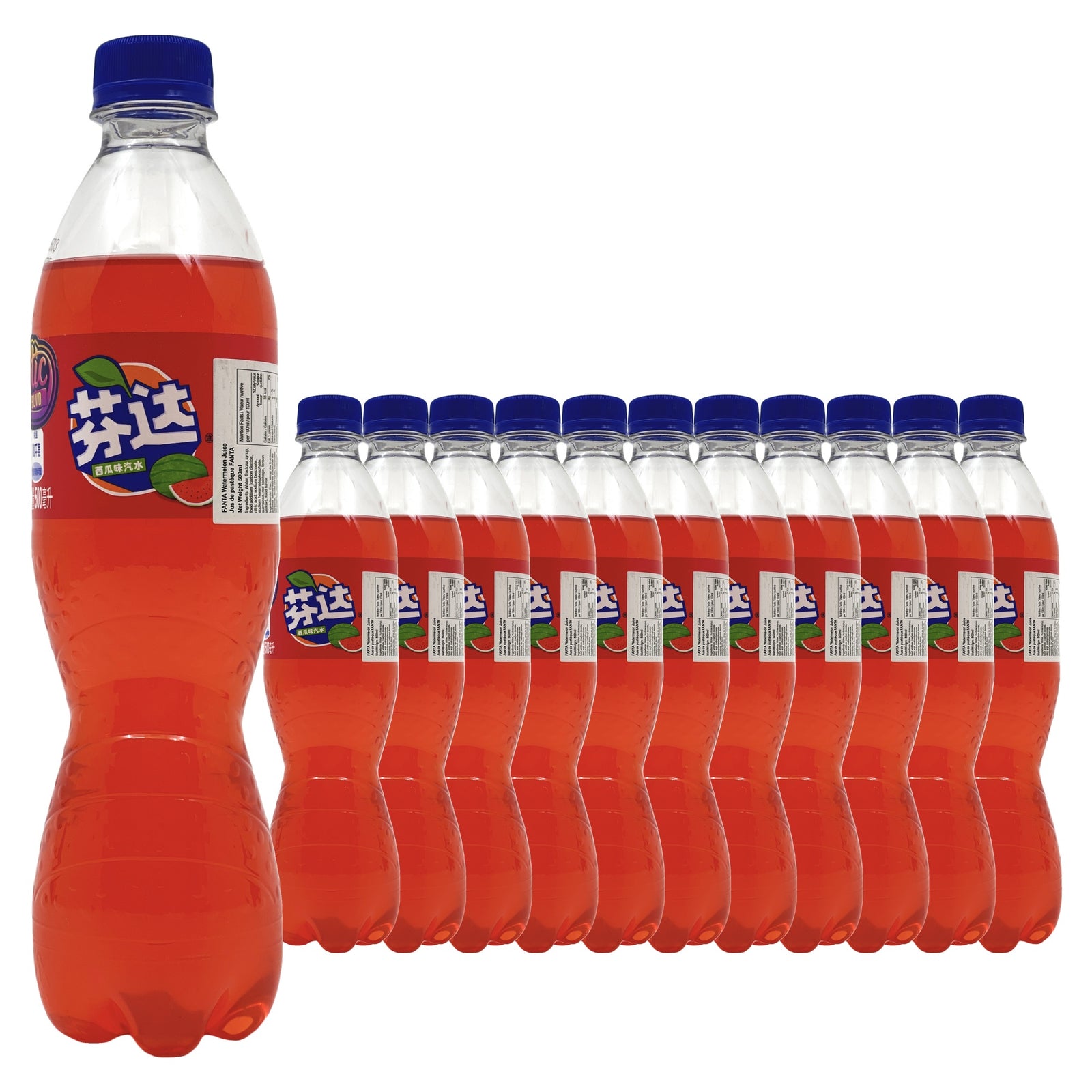 Fanta Watermelon 500 mL, 12 Pack, 12 pack