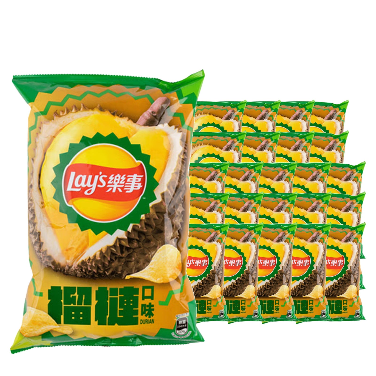 Lay's Durian 70 g Case, 24 pack