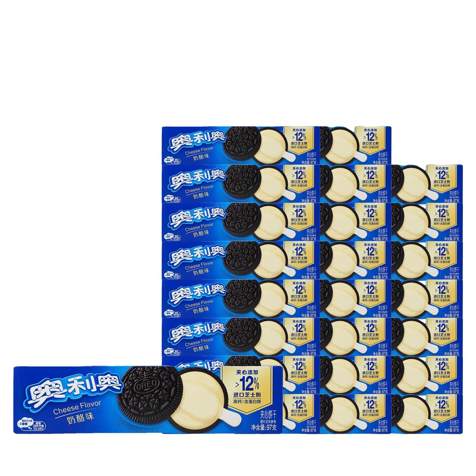 Oreo Cheese 97 g / 3.4 oz case of 24 boxes