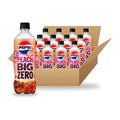 Pepsi Big Zero Sugar Peach 600 mL, 12 Pack