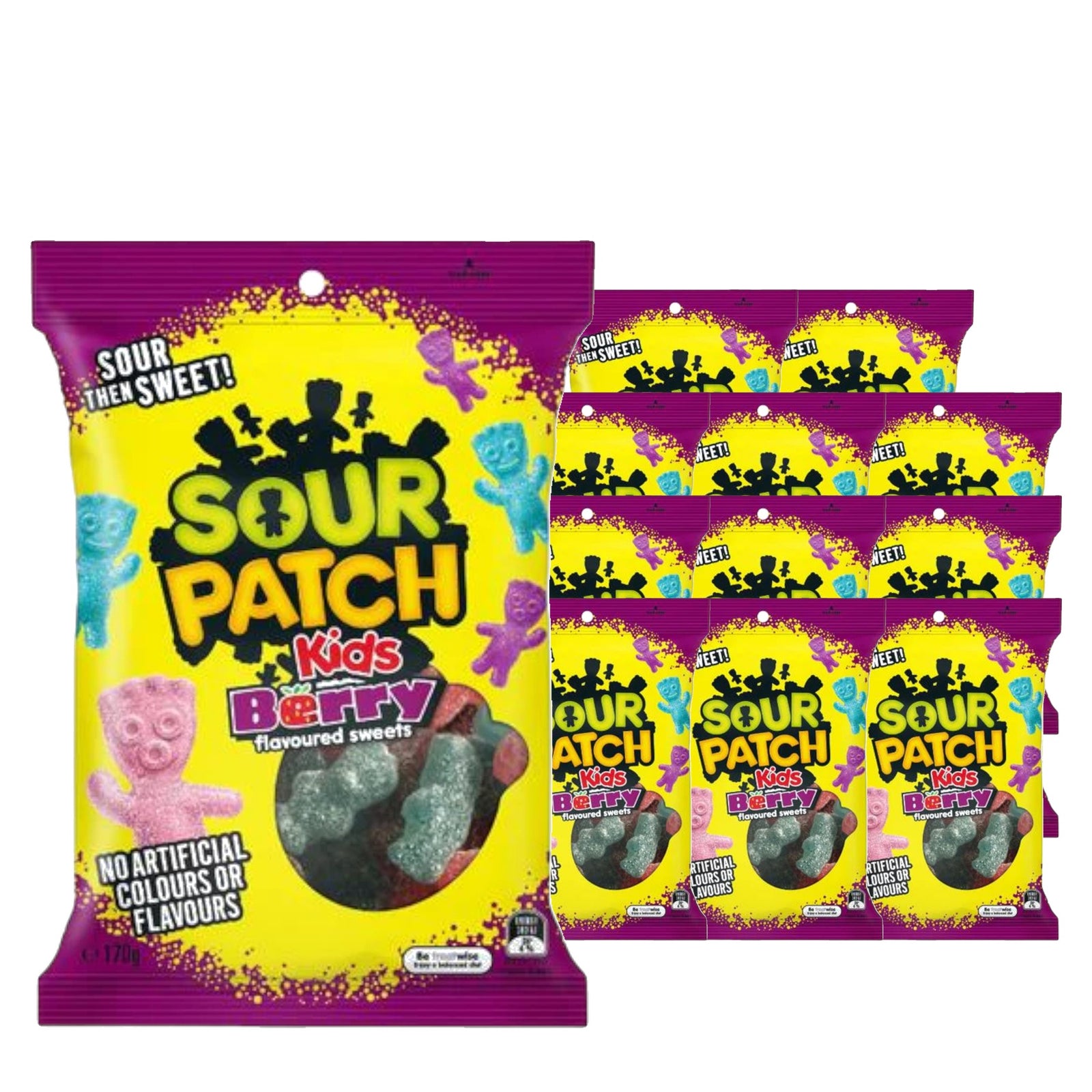 Sour Patch Kids Berry 170 g Case, 12 pack