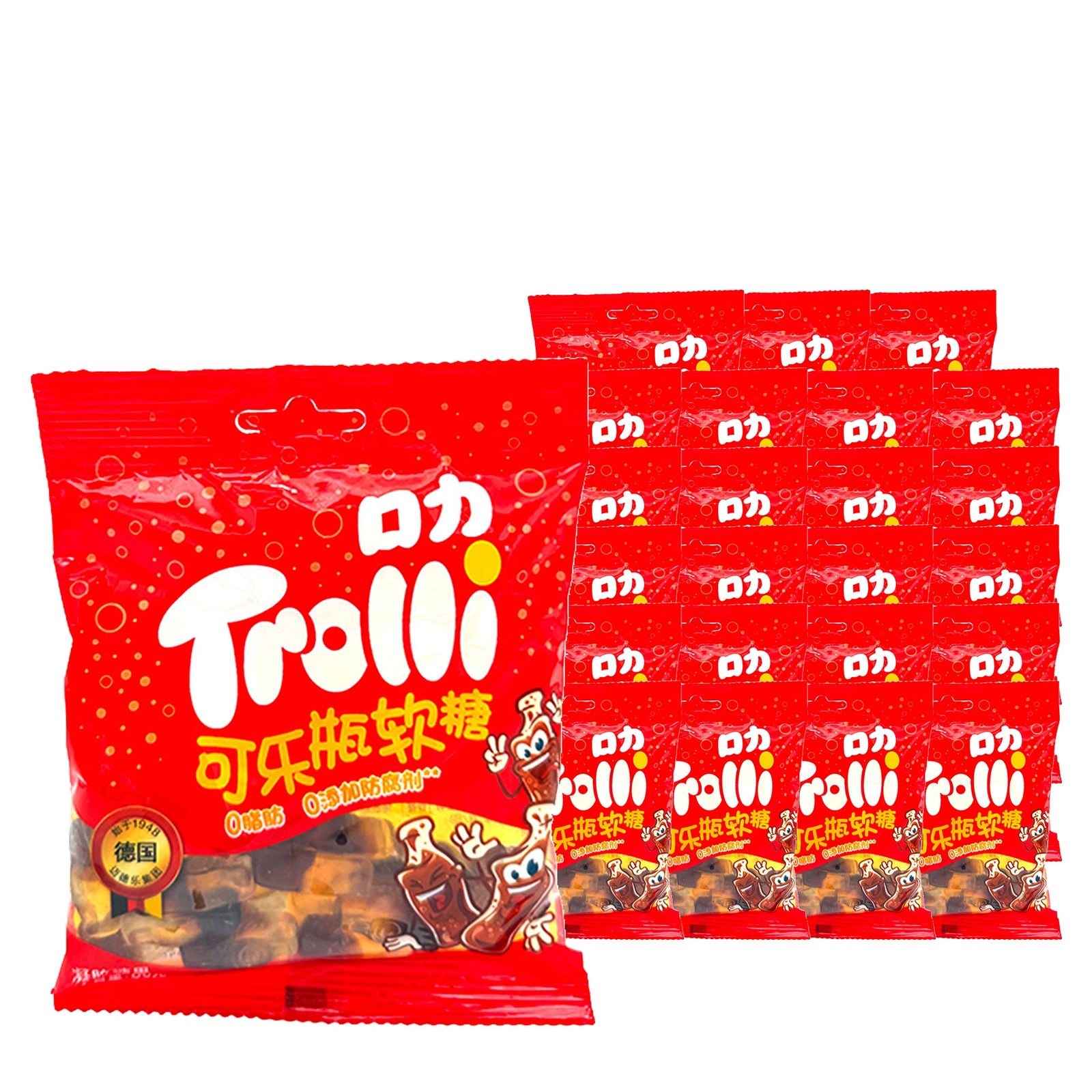 Trolli Cola Bottles 60 g Case 24 Pack
