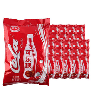 Wanheda Cola Soda Candy 350 g Case 24 Pack