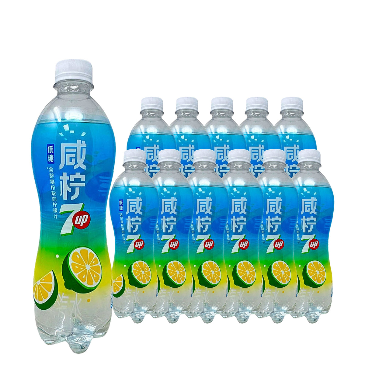 7UP Salted Lemon 550 mL, 12 Pack, 12 pack