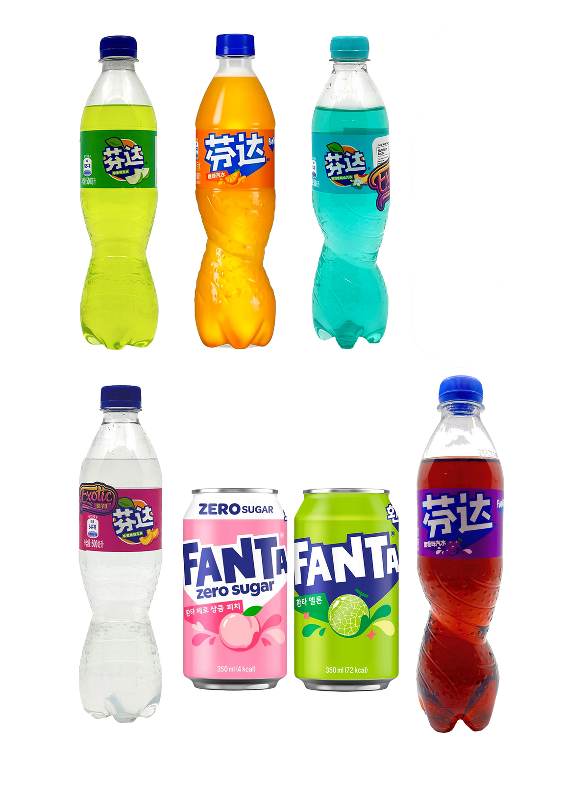 Asian Fanta Variety Pack