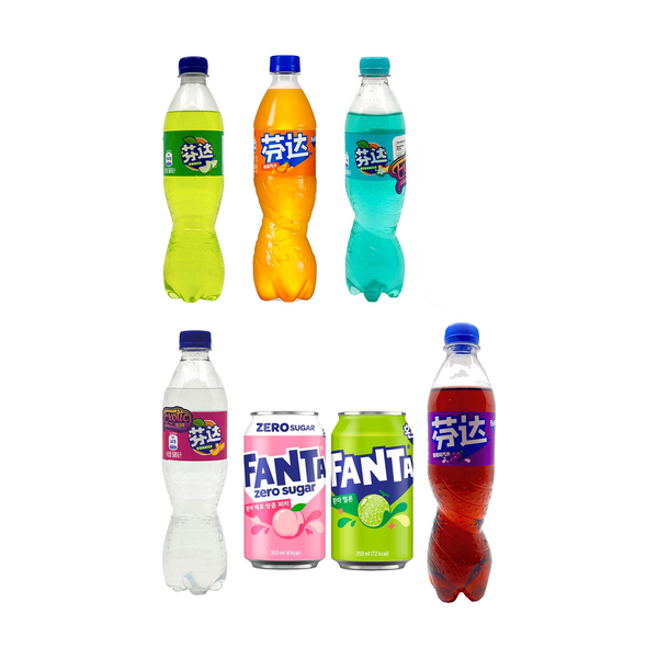Asian Fanta Variety Pack - Exotic Blvd