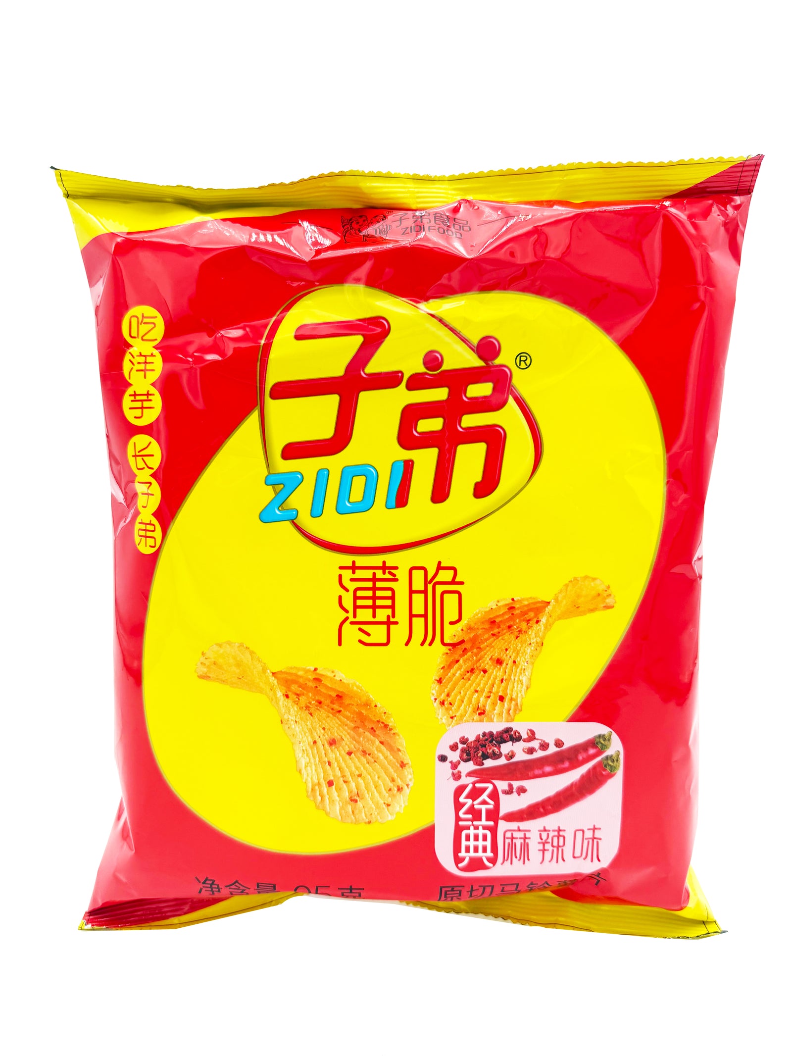 Zidi Potato Chips Spicy Sichuan