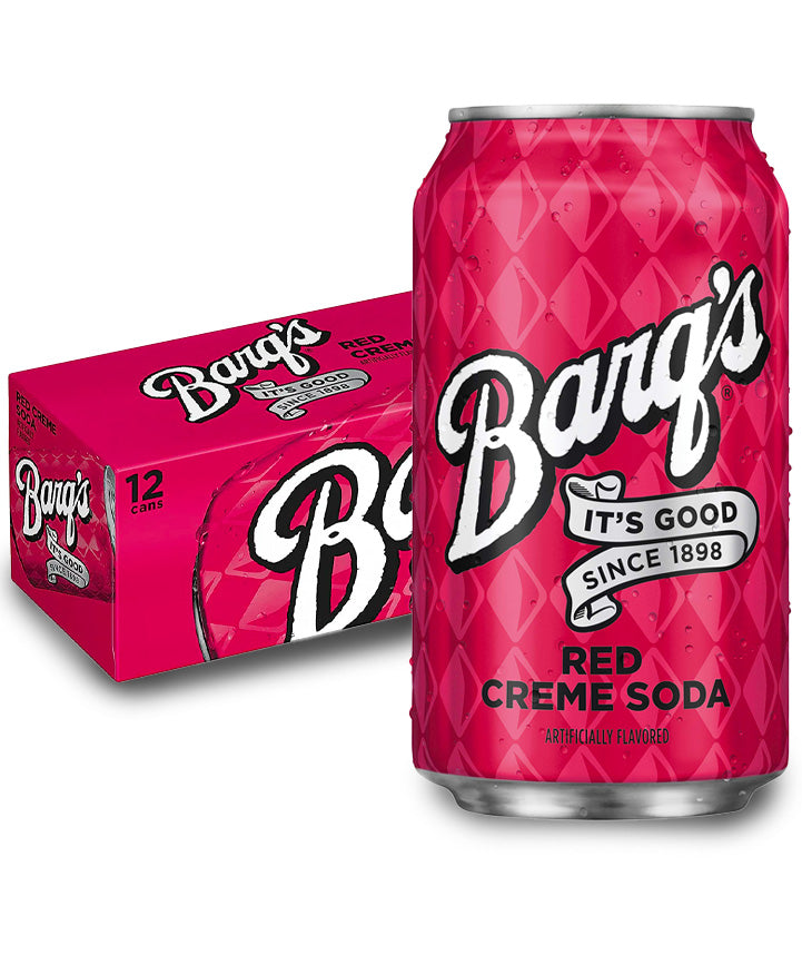Barq's Red Cream Soda 12ct Box