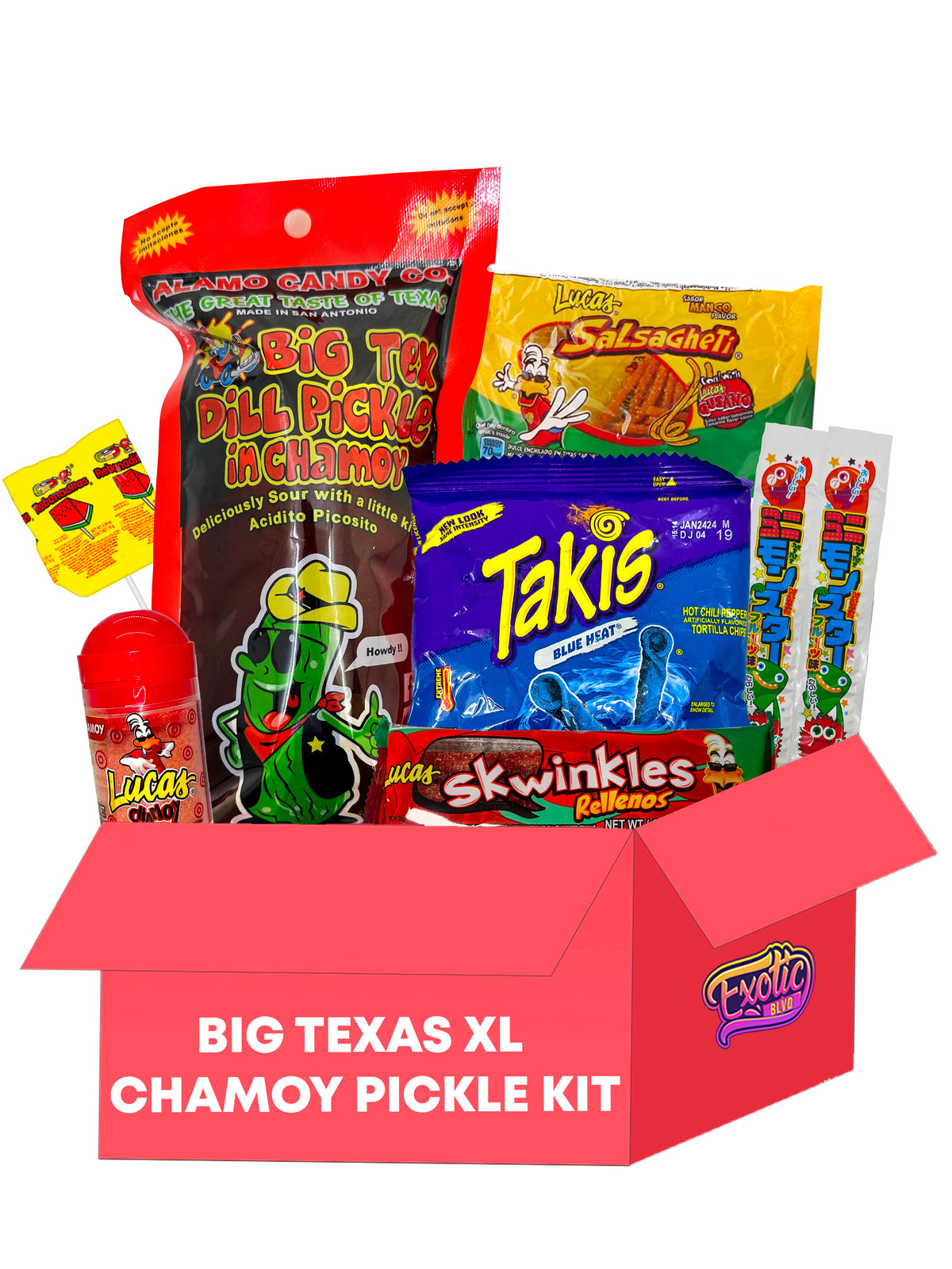 Big Tex XL Chamoy Pickle Kit Exotic Blvd