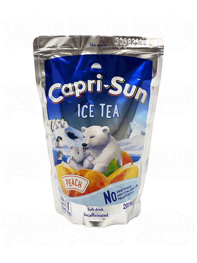 Capri Sun Peach Ice Tea