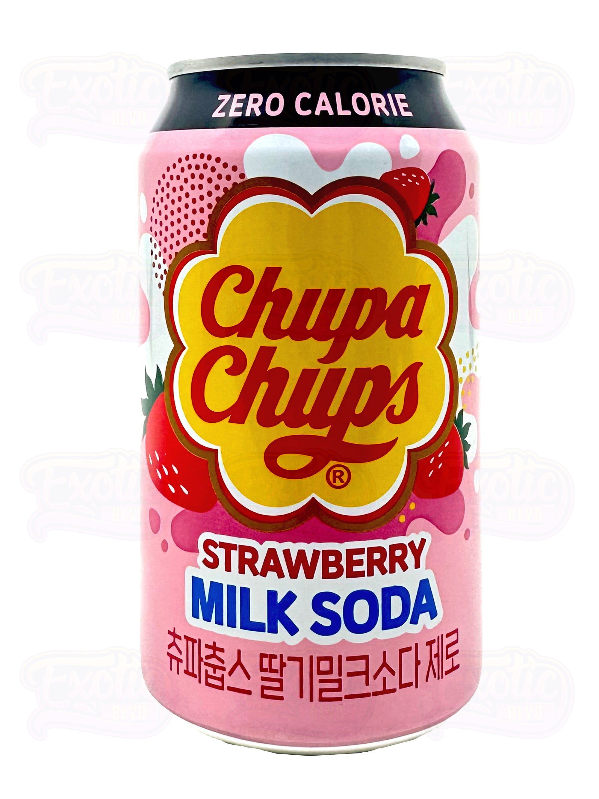 Chupa Chups Strawberry Milk Soda