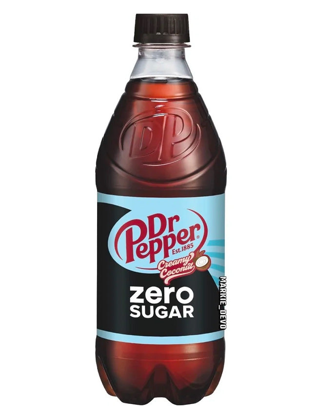 Dr Pepper Creamy Coconut Zero Sugar