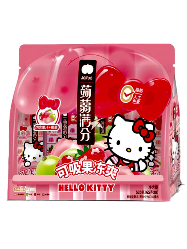Hello Kitty Mixed Assortment Fruit Jelly Drinks