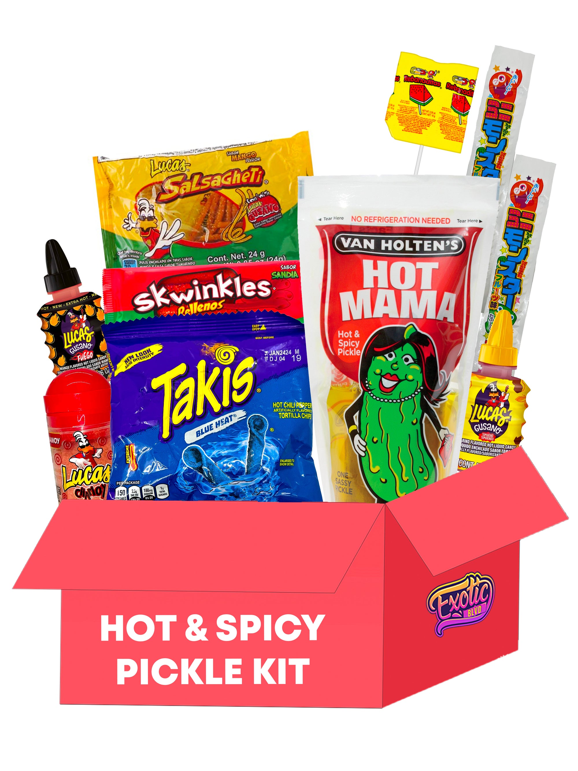 Hot & Spicy Pickle Kit