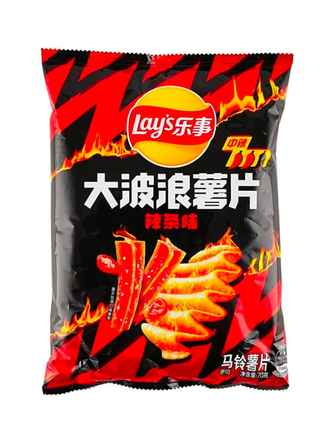 Lay's Wavy Spicy Latiao