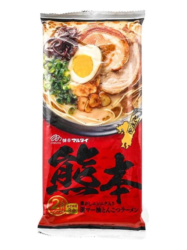 MARUTAI Kumamoto Black Garlic Oil Tonkotsu Ramen - Exotic Blvd