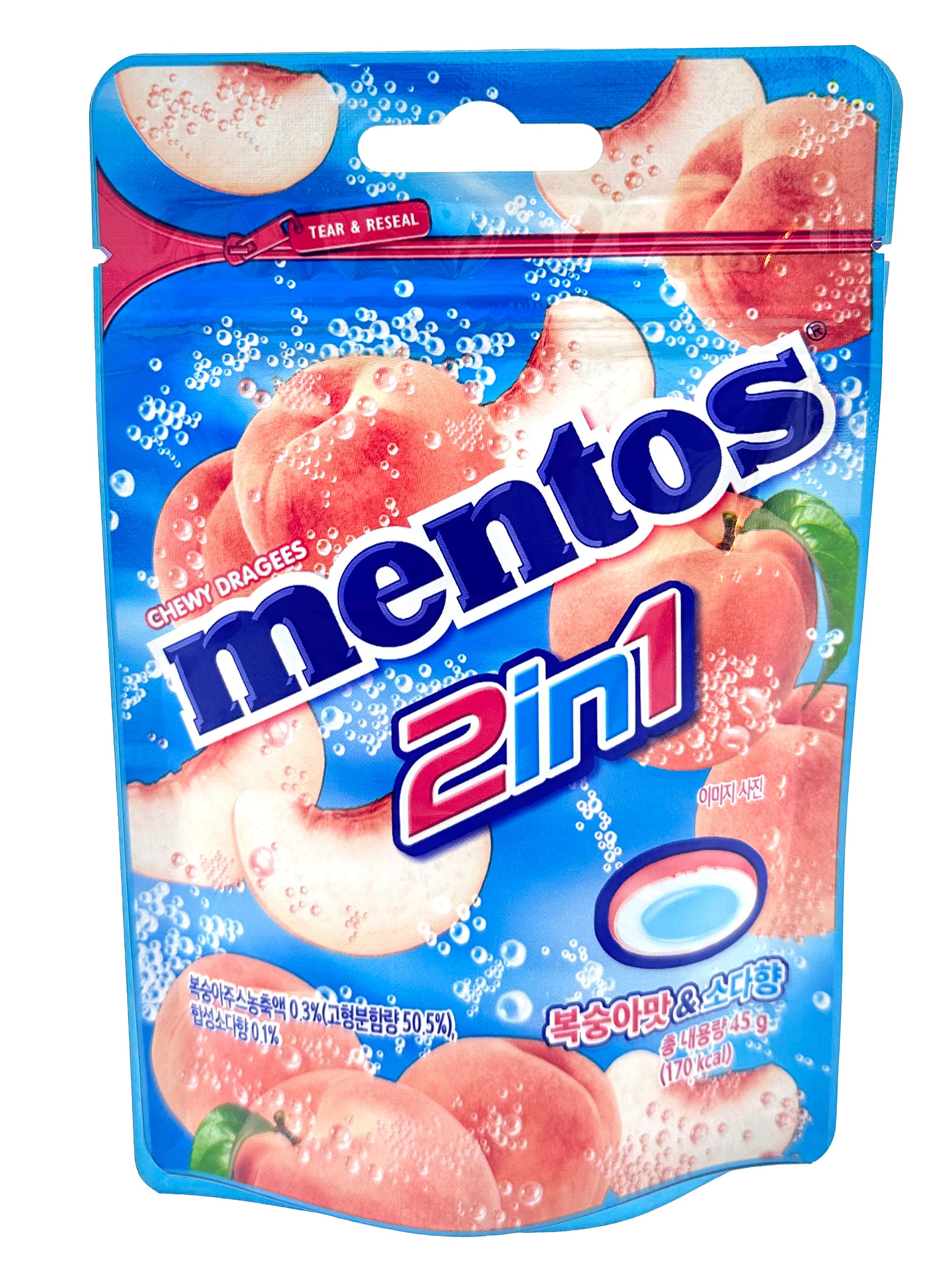 Mentos Duos Peach Soda