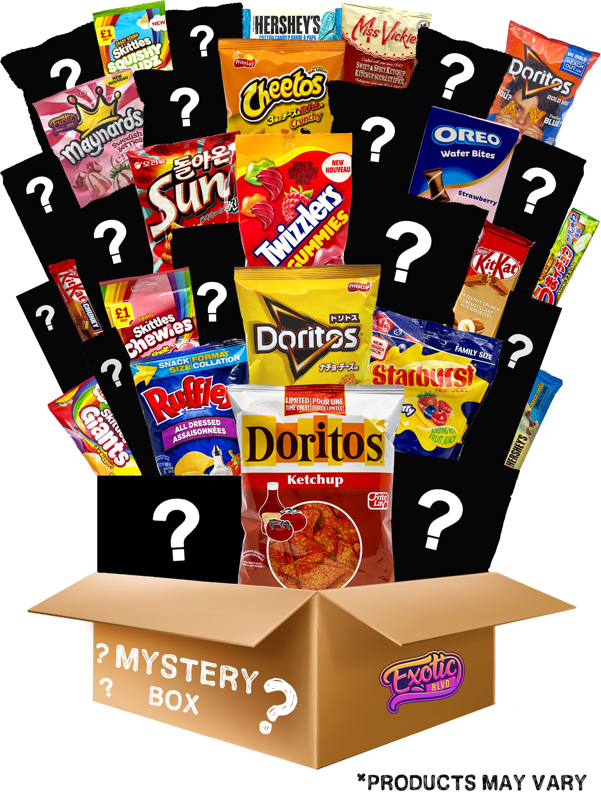 X-Large Mystery Exotic Snack Box