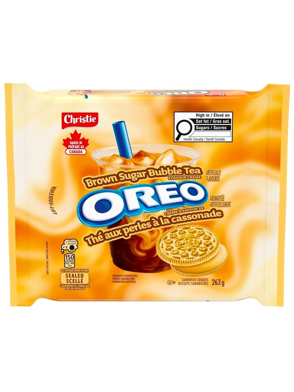 Oreo Brown Sugar Bubble Tea