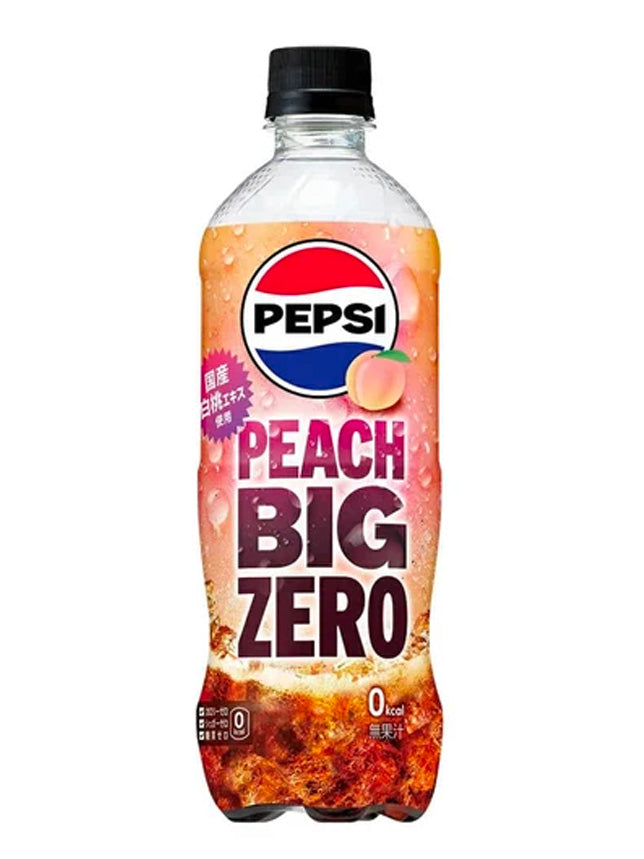 Suntory Pepsi Big Zero Sugar Peach