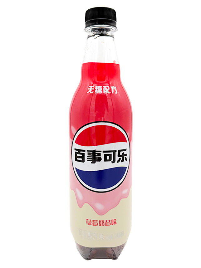 Pepsi Strawberry Milkshake Zero Sugar